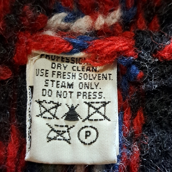 Vintage Eddie Bauer Fair Isle Nordic Ski Snowboard Sweater XS - Picture 9 of 9